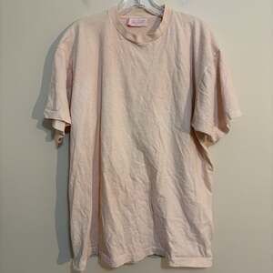 Vintage Jay Jacobs Blank T-Shirt Womens XL Peach Single Stitch Made In USA